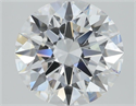 Lab Grown Diamond 1.00 Carats, Round with Excellent Cut, D Color, VS1 Clarity and Certified by IGI
