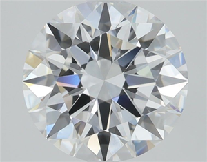 Picture of Lab Grown Diamond 1.00 Carats, Round with Excellent Cut, D Color, VS1 Clarity and Certified by IGI