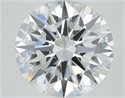Lab Grown Diamond 1.04 Carats, Round with Ideal Cut, D Color, VS1 Clarity and Certified by IGI