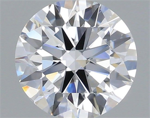 Picture of Lab Grown Diamond 1.09 Carats, Round with Ideal Cut, D Color, VS1 Clarity and Certified by IGI