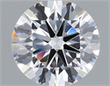 Lab Grown Diamond 1.09 Carats, Round with Ideal Cut, D Color, VS1 Clarity and Certified by IGI