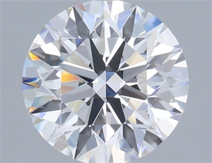 Picture of Lab Grown Diamond 1.34 Carats, Round with Ideal Cut, E Color, VS1 Clarity and Certified by IGI