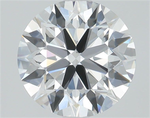 Picture of Lab Grown Diamond 1.01 Carats, Round with Excellent Cut, D Color, VS1 Clarity and Certified by IGI