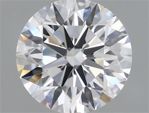 Picture of Lab Grown Diamond 1.23 Carats, Round with Excellent Cut, D Color, VS1 Clarity and Certified by IGI