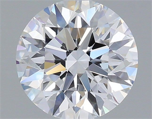 Picture of Lab Grown Diamond 1.34 Carats, Round with Excellent Cut, D Color, VVS2 Clarity and Certified by IGI