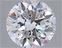 Del inventario de diamantes de laboratorio, 1.34 quilates, Redondo , Color D, claridad VVS2 y certificado IGI