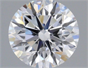 Del inventario de diamantes de laboratorio, 1.34 quilates, Redondo , Color D, claridad VVS2 y certificado IGI