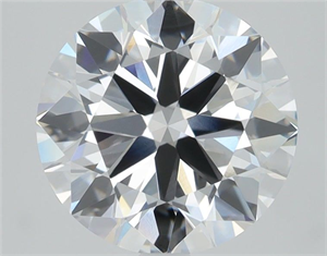 Picture of Lab Grown Diamond 1.04 Carats, Round with Ideal Cut, E Color, VS1 Clarity and Certified by IGI