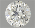 Diamante Natural 0.71 quilates, Redondo , Color K, claridad SI1 y certificado IGI