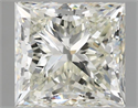 Natural Diamond 2.50 Carats, Princess with  Cut, J Color, VS1 Clarity and Certified by IGI