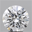 Natural Diamond 3.56 Carats, Round with Excellent Cut, D Color, VVS2 Clarity and Certified by GIA