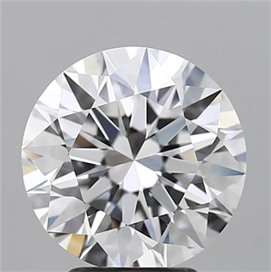 Picture of Natural Diamond 3.56 Carats, Round with Excellent Cut, D Color, VVS2 Clarity and Certified by GIA