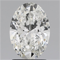 Diamante Natural 1.87 quilates, Ovalado , Color H, claridad VVS2 y certificado GIA