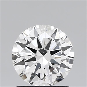 Picture of Natural Diamond 1.01 Carats, Round with Excellent Cut, E Color, SI2 Clarity and Certified by IGI