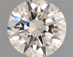 Picture of Natural Diamond 1.00 Carats, Round with Excellent Cut, I Color, VVS2 Clarity and Certified by IGI