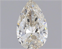 Natural Diamond 0.75 Carats, Pear with  Cut, I Color, IF Clarity and Certified by IGI
