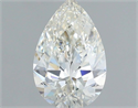 Natural Diamond 0.55 Carats, Pear with  Cut, I Color, VVS1 Clarity and Certified by IGI