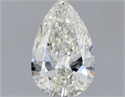 Natural Diamond 0.51 Carats, Pear with  Cut, H Color, VVS2 Clarity and Certified by IGI