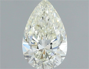 Foto Diamante Natural 0.55 quilates, De pera , Color I, claridad IF y certificado IGI de