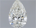 Diamante Natural 0.50 quilates, De pera , Color H, claridad VVS1 y certificado IGI