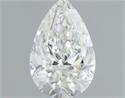 Natural Diamond 0.70 Carats, Pear with  Cut, G Color, VVS1 Clarity and Certified by IGI