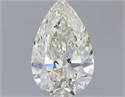 Natural Diamond 0.54 Carats, Pear with  Cut, I Color, VVS1 Clarity and Certified by IGI