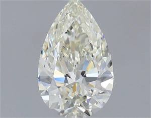 Picture of Natural Diamond 0.54 Carats, Pear with  Cut, I Color, VVS1 Clarity and Certified by IGI
