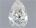 Diamante Natural 0.50 quilates, De pera , Color H, claridad VVS1 y certificado IGI