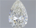 Diamante Natural 0.50 quilates, De pera , Color G, claridad VVS2 y certificado IGI