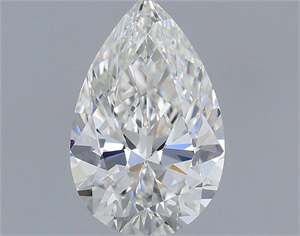 Foto Diamante Natural 0.53 quilates, De pera , Color F, claridad VVS1 y certificado IGI de