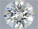 Diamante Natural 3.01 quilates, Redondo , Color J, claridad VS1 y certificado GIA