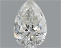 Natural Diamond 1.00 Carats, Pear with  Cut, H Color, I1 Clarity and Certified by IGI