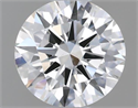 Diamante Natural 0.50 quilates, Redondo , Color F, claridad VS2 y certificado GIA