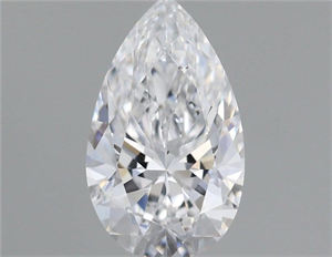 Picture of Natural Diamond 0.70 Carats, Pear with  Cut, D Color, VS2 Clarity and Certified by GIA