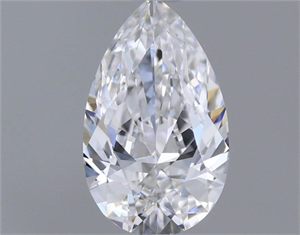 Foto Diamante Natural 0.43 quilates, De pera , Color E, claridad VVS1 y certificado GIA de