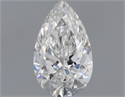 Diamante Natural 0.69 quilates, De pera , Color G, claridad VS1 y certificado GIA