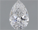 Diamante Natural 0.50 quilates, De pera , Color D, claridad VVS2 y certificado GIA