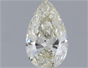 Diamante Natural 0.40 quilates, De pera , Color L, claridad VVS2 y certificado GIA