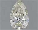 Diamante Natural 0.71 quilates, De pera , Color K, claridad VS2 y certificado GIA