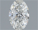Diamante Natural 0.52 quilates, Ovalado , Color F, claridad VS2 y certificado GIA