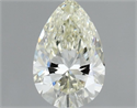 Diamante Natural 0.71 quilates, De pera , Color L, claridad VS1 y certificado GIA