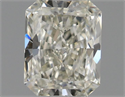 Natural Diamond 0.40 Carats, Radiant with  Cut, J Color, VS2 Clarity and Certified by GIA