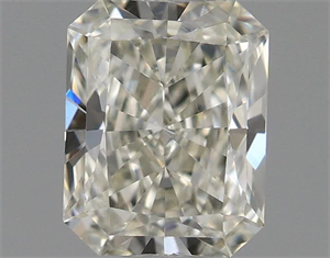 Picture of Natural Diamond 0.40 Carats, Radiant with  Cut, J Color, VS2 Clarity and Certified by GIA
