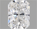 Diamante Natural 0.46 quilates, Radiante , Color F, claridad VS1 y certificado GIA