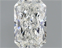Diamante Natural 0.41 quilates, Radiante , Color H, claridad VVS2 y certificado GIA