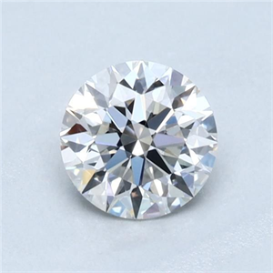 Foto Diamante Natural 0.45 quilates, Redondo , Color G, claridad VVS2 y certificado GIA de