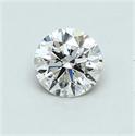 Diamante Natural 0.45 quilates, Redondo , Color G, claridad VVS2 y certificado GIA