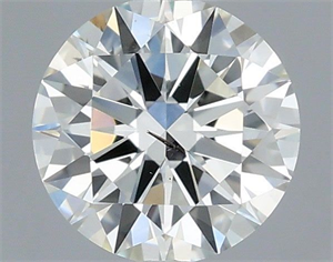 Foto Diamante Natural 0.51 quilates, Redondo , Color I, claridad SI2 y certificado IGI de