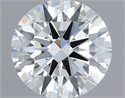 Del inventario de diamantes de laboratorio, 1.04 quilates, Redondo , Color D, claridad VVS2 y certificado IGI