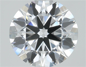 Picture of Lab Grown Diamond 1.04 Carats, Round with Ideal Cut, E Color, VS1 Clarity and Certified by IGI